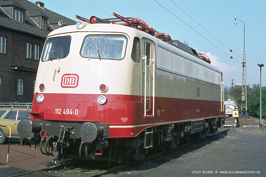 Die Bundesbahnzeit - Bauartunterschiede Baureihe 112